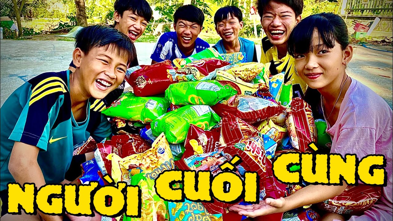 Anh Ba Phai Vlogs | Thử Thách Người Cuối Cùng Ngừng Ăn Bánh Snack Khổng Lồ Thắng 1 Triệu