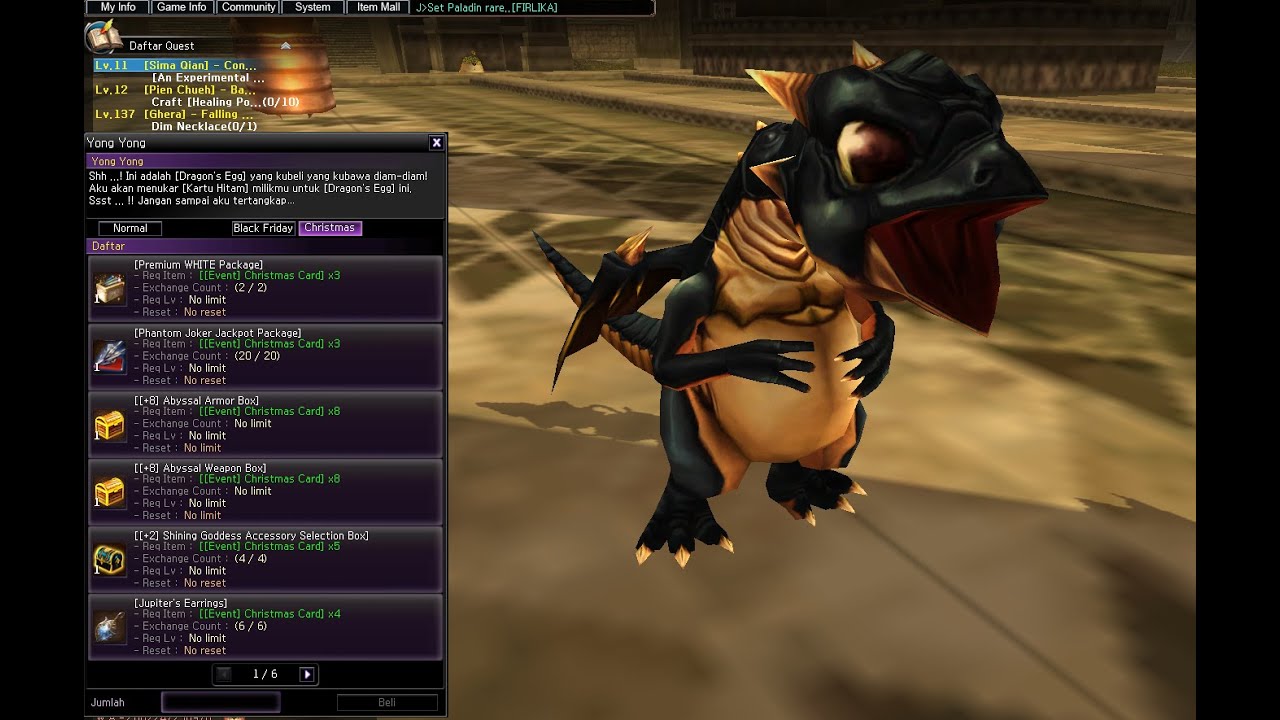 Opening Yuletide Treasure Bundle Atlantica Online Rebirth ( LYTO )