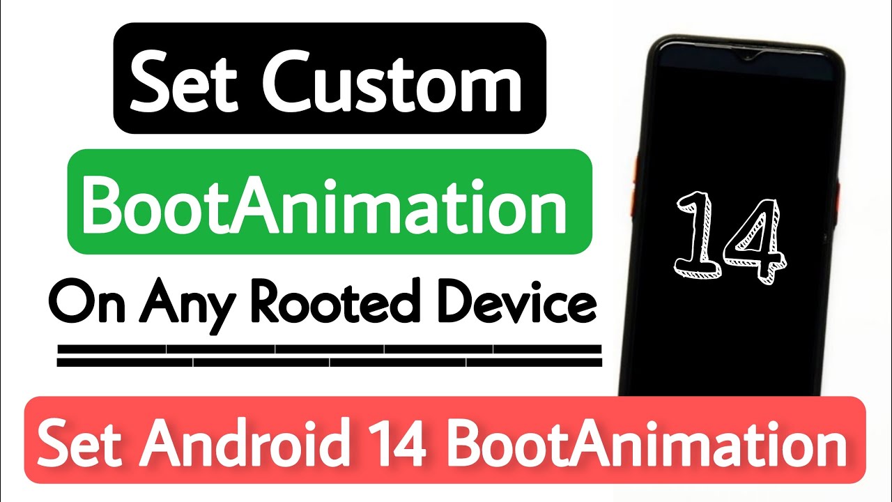 How To Set Custom Boot Animation On Any Android Phone. Set Android 14 Boot Animation On Any Phone😍