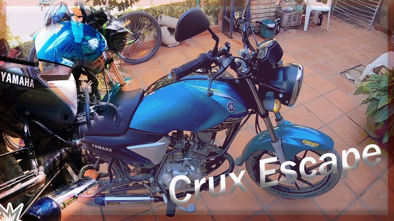 Yamaha Crux 110 Exhaust / ESCAPE! vlog NUEVO 🏍