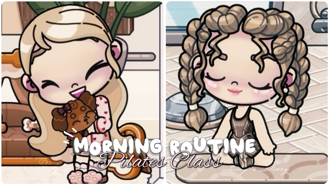 ❀ My Morning Routine ⛅️🧃 | Pilates Class 🧘🏻‍♀️ | #avatarworld #pazu 