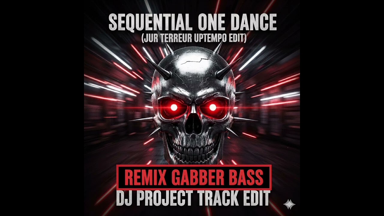 Sequential one dance (jur terreur uptempo edit , (remix gabber bass) DJ PROJECT TRACK EDIT 