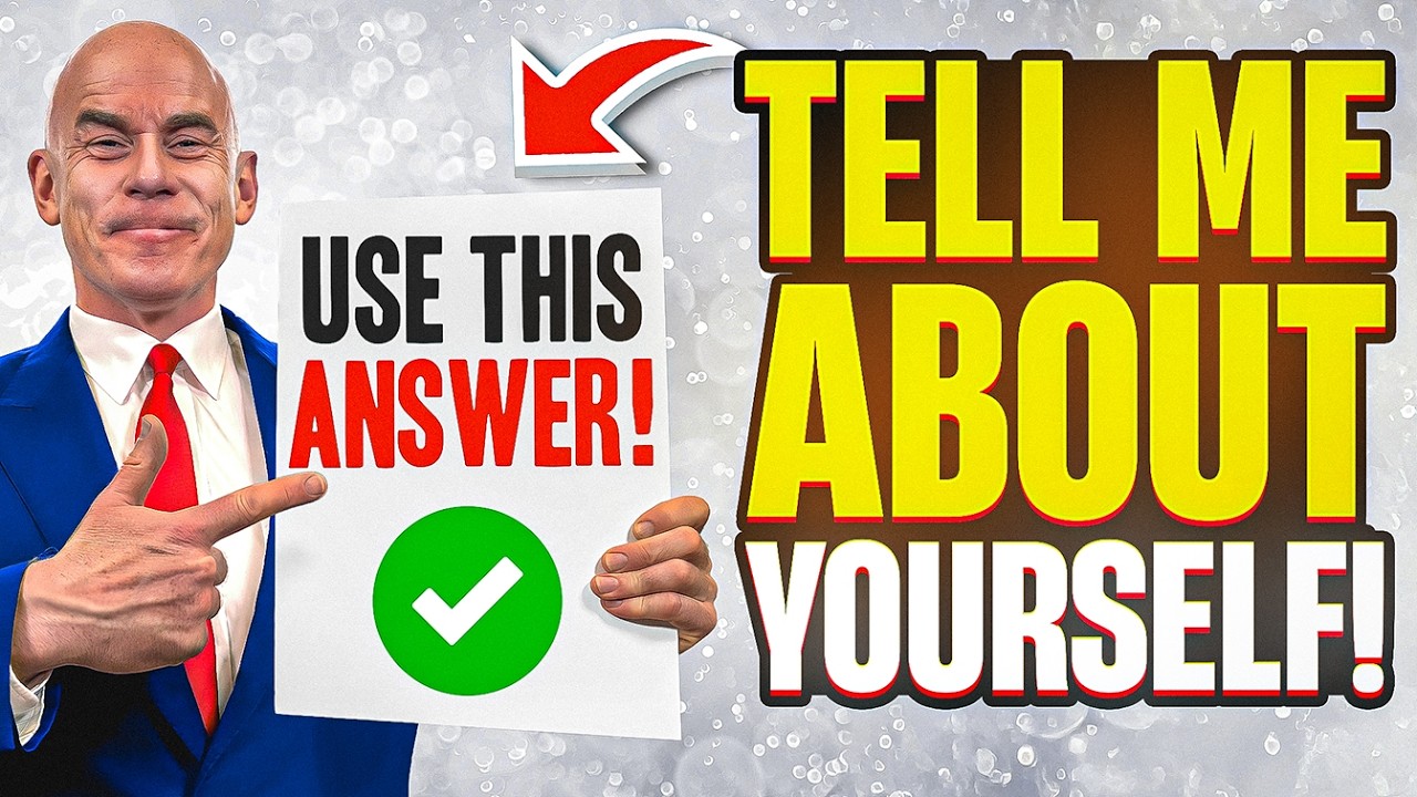 INTRODUCE YOURSELF & TELL ME ABOUT YOURSELF! (How to INTRODUCE YOURSELF in a Job Interview!)