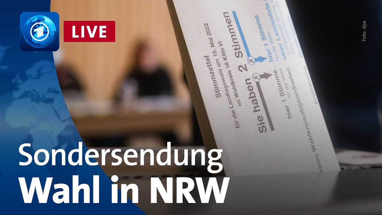 NRW hat gewählt: Ergebnisse, Umfragen, Reaktionen zur Landtagswahl in Nordrhein-Westfalen