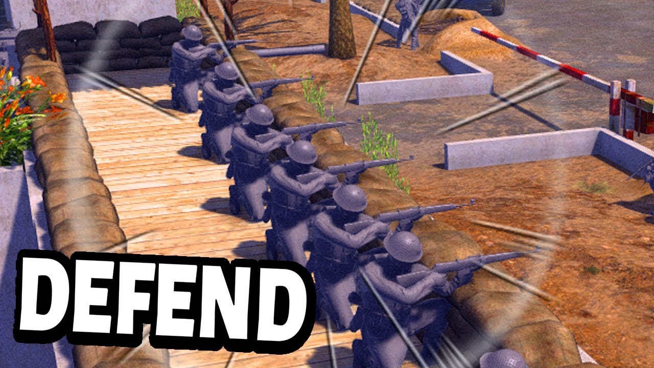 The Orange Army Attacks The Grey Embassy ! 13 hours - Army Men Of War
