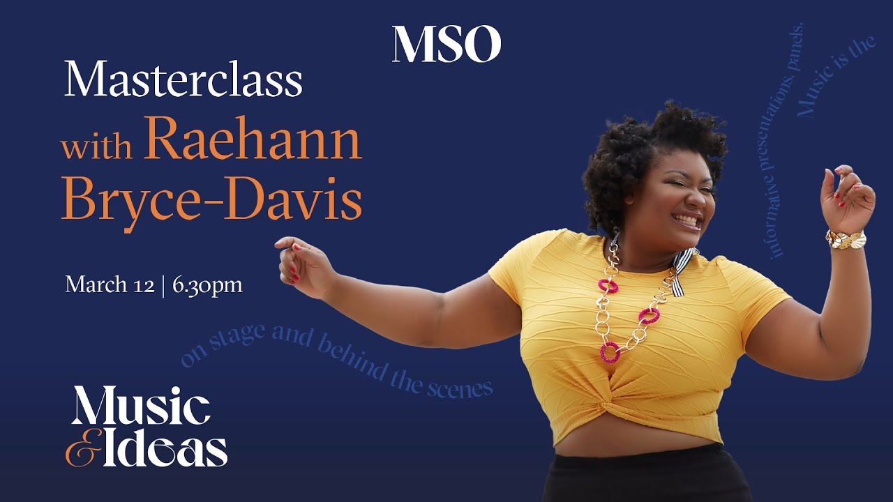Masterclass with Raehann Bryce-Davis | Music and Ideas | Melbourne Symphony Orchestra