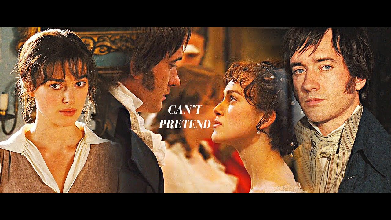 I guess that's love, I can't pretend... [elizabeth/mr.darcy]