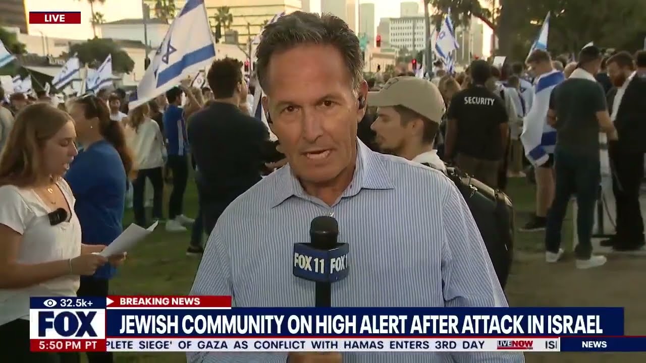Israel at War: Jewish Community in LA on High Alert
