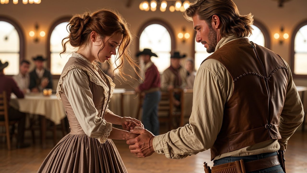 Her Husband Left Her Weeping at the Dance, But the Cowboy Took Her in His Arms and Made Her Smile