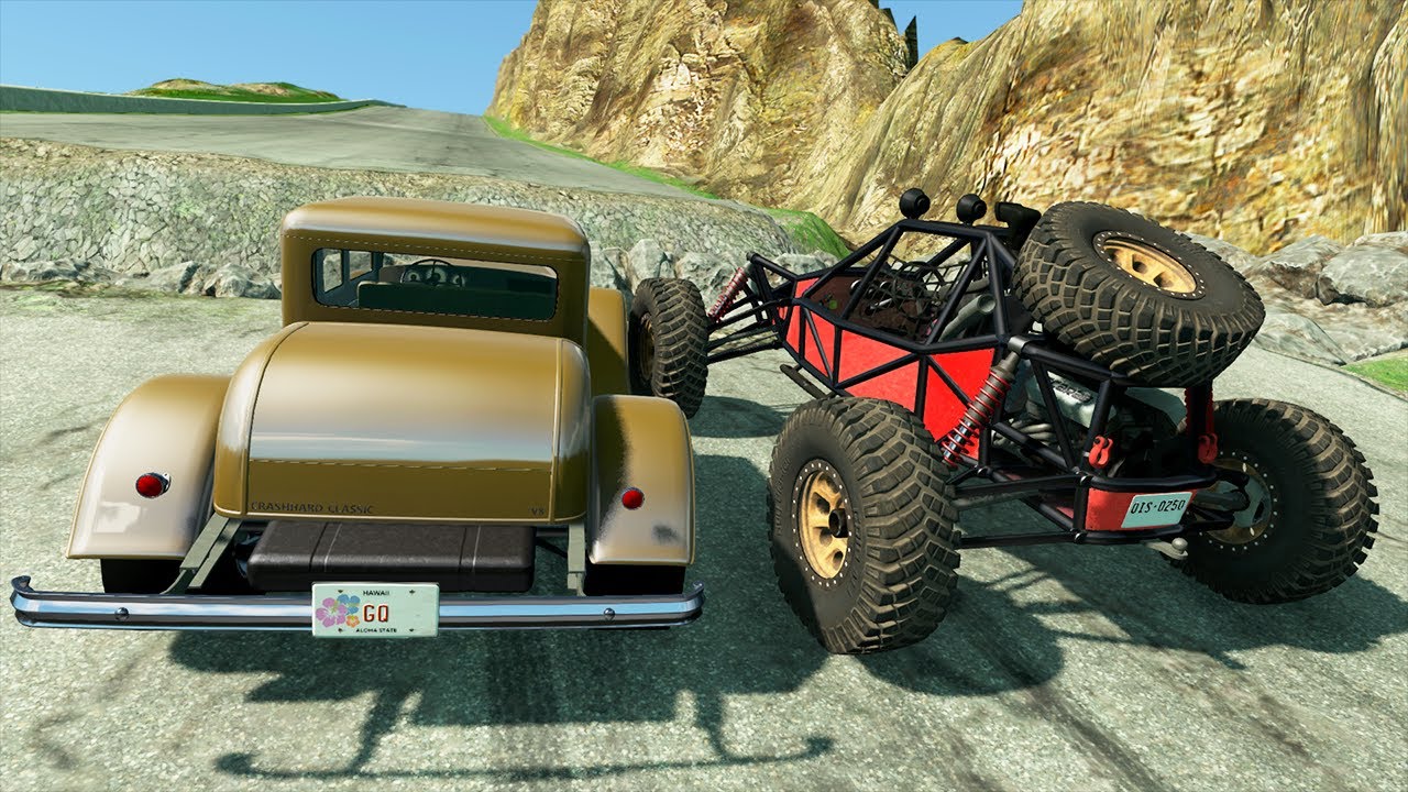 O GQ PARTICIPOU do DESAFIO da MEGA SUBIDA da LADEIRA! BeamNG.drive MULTIPLAYER