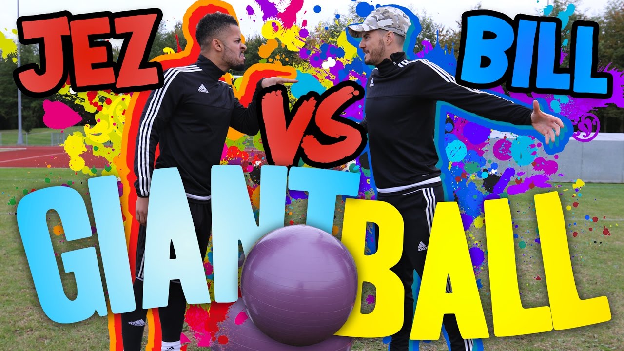 GIANT FOOTBALL PENALTY SHOOT OUT! | BILLY WINGROVE VS JEREMY LYNCH