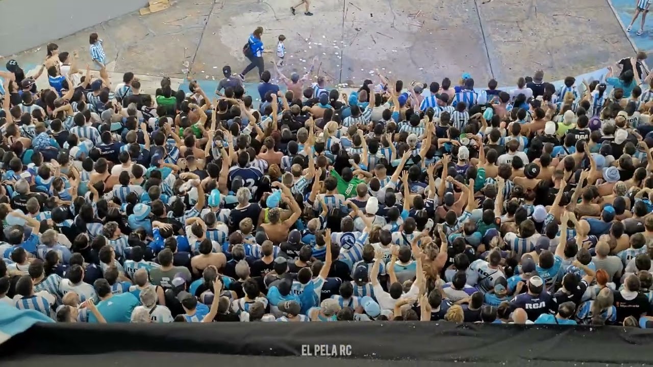 🗣 LA FIESTA DE LA HINCHADA⚪️🔵 | RACING FINALISTA SUDAMERICANA 2024