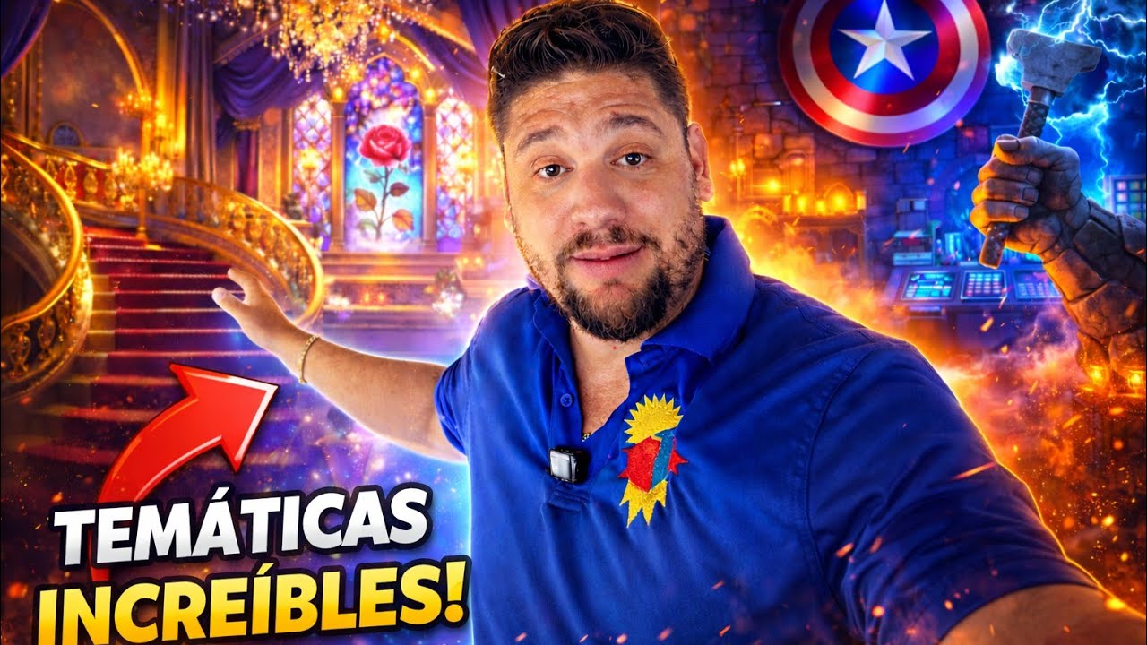 La casa con TODO: cine, arcade y cuartos temáticos en Florida
