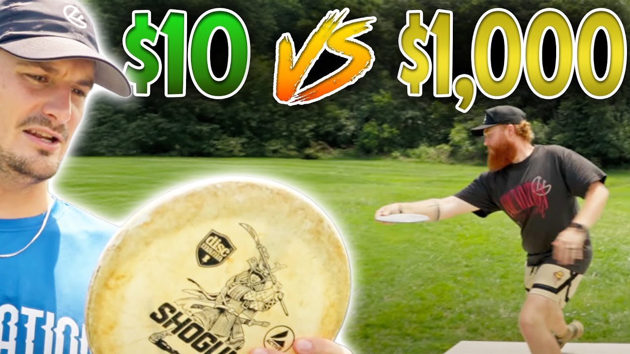 $10 vs. $1000 Disc Golf Bag Battle