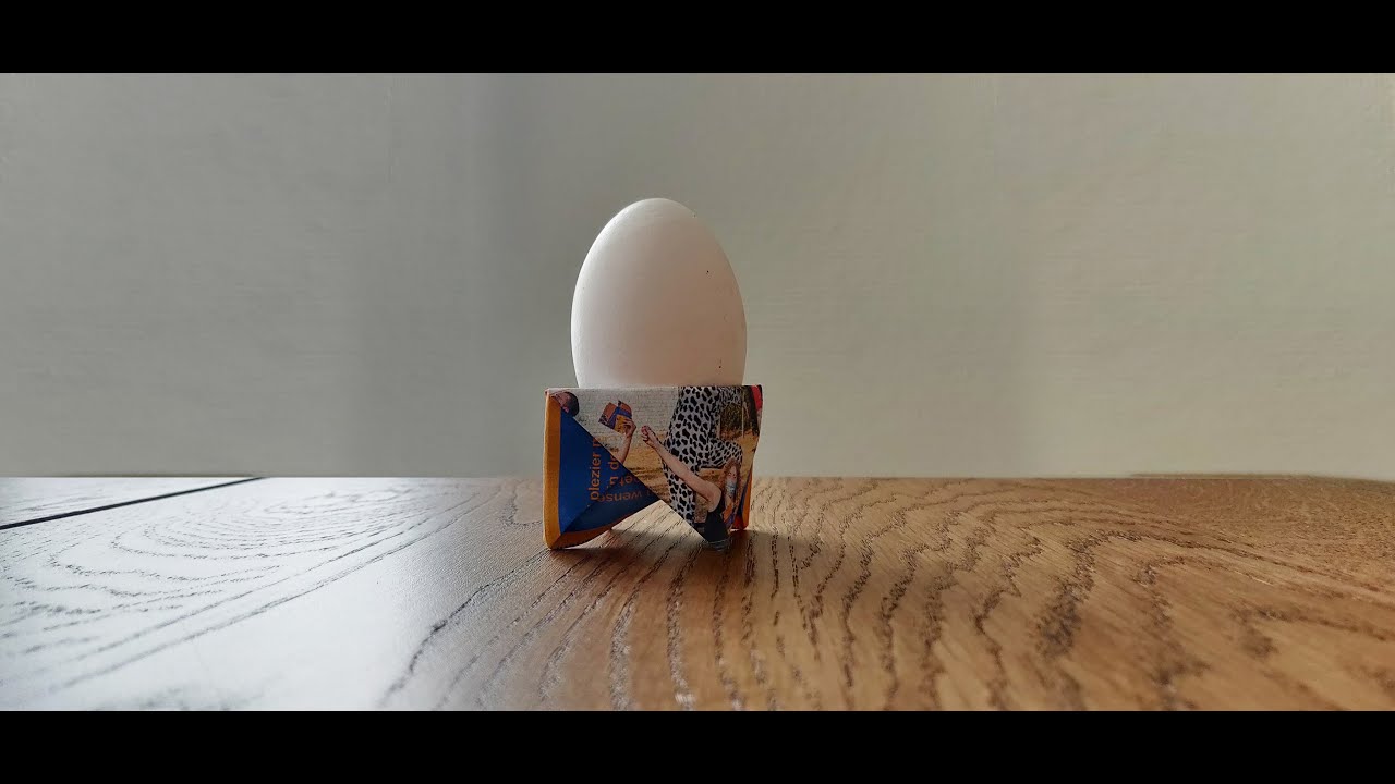 Jaarmarkt in a box - vouw zelf je eierdopje