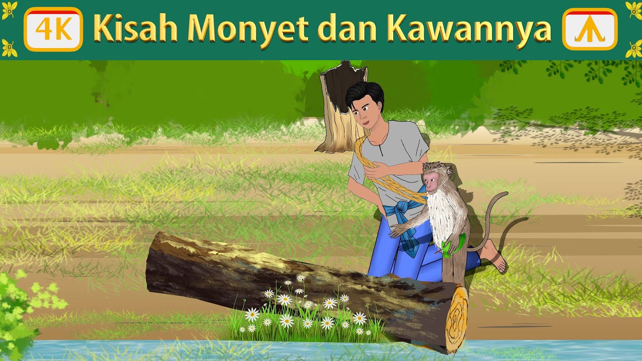 Kisah Monyet dan Kawannya | Airplane Tales Indonesian