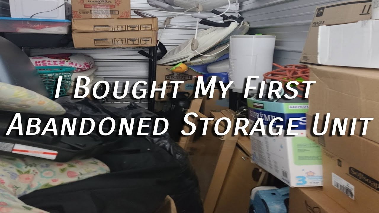 I Bought My First Abandoned Storage Unit For $80 | Was It Worth It All The Work?