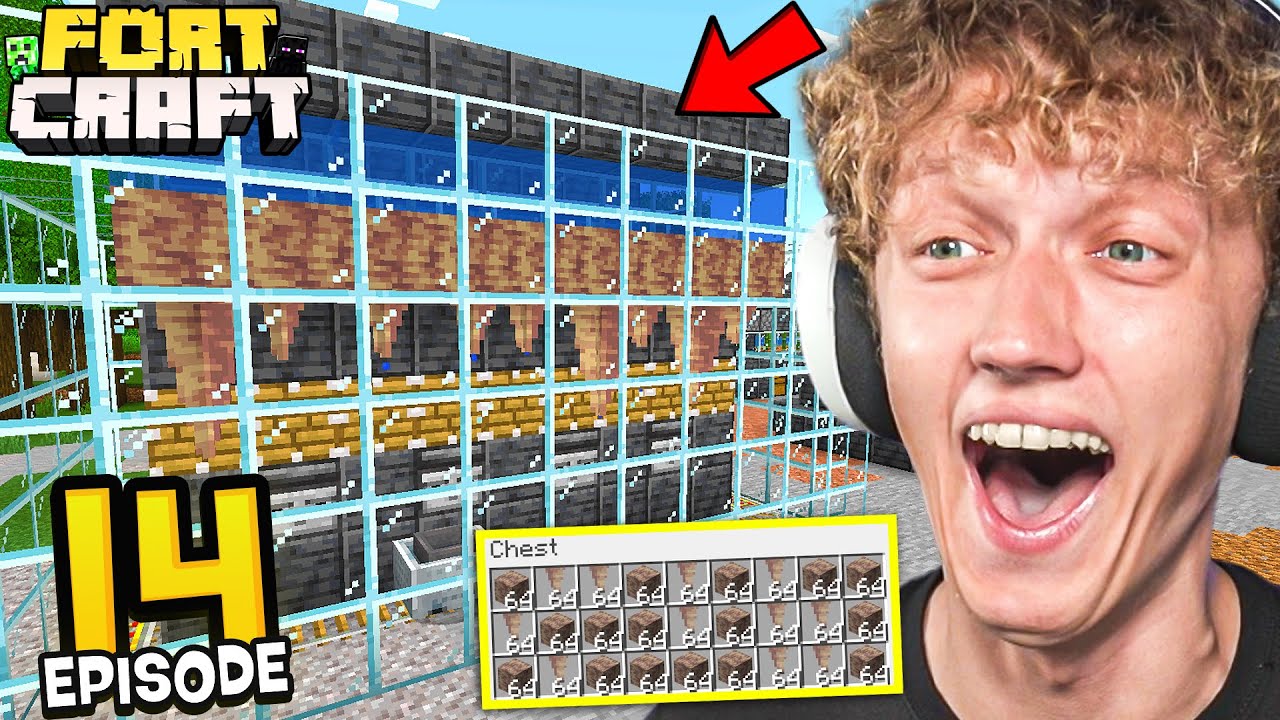 FortCraft #14 - EPIC DRIPSTONE FARM! (infinite dripstone)