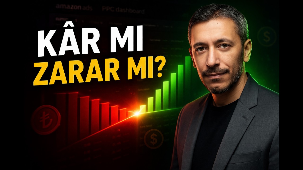 Amazon PPC’de Kar mı Zarar mı Ediyorsun? | Net Kar/Zarar Analizi