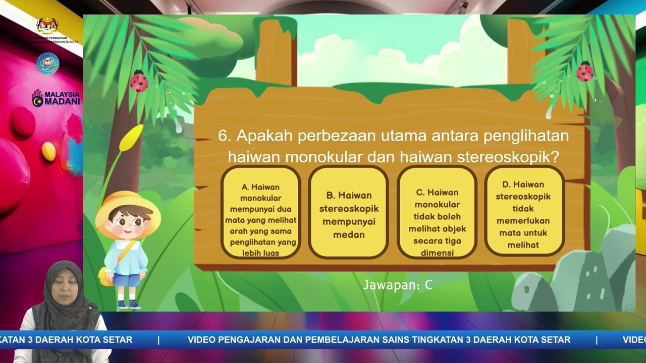 SAINS TINGKATAN 3: PENYENGGARAAN DAN KESINAMBUNGAN HIDUP (PART 2)