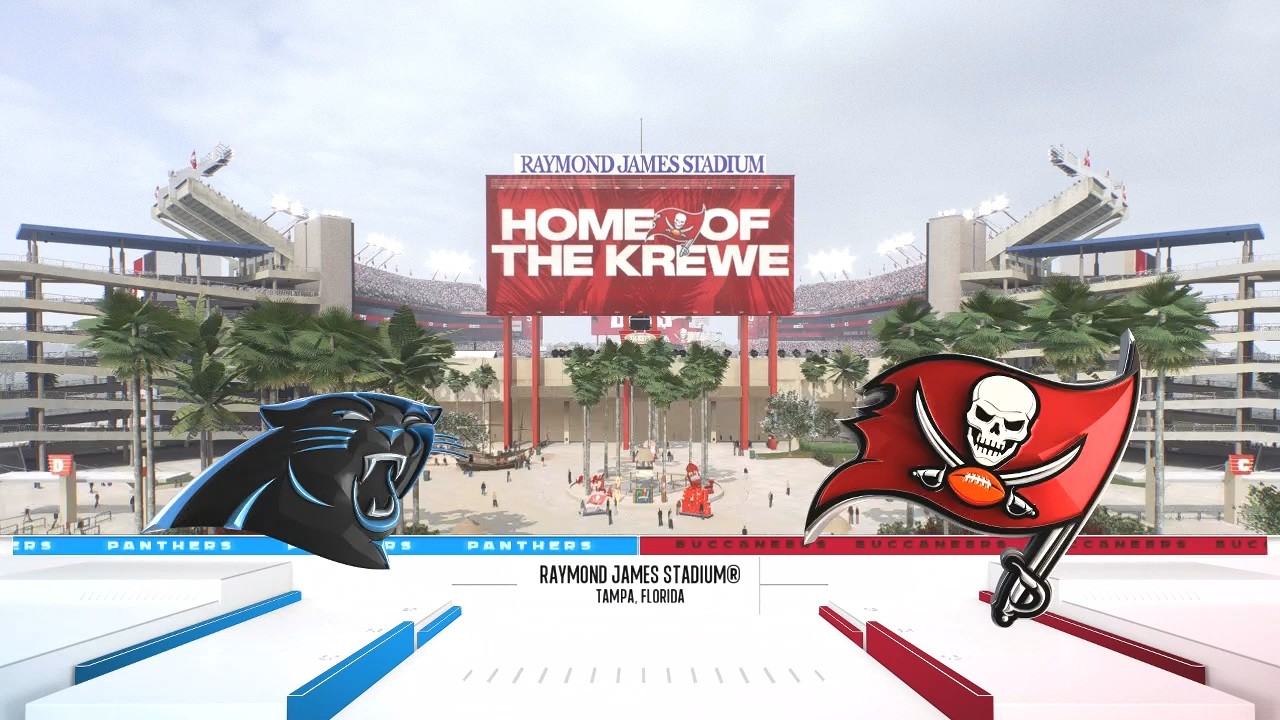 Madden NFL 26 - Carolina Panthers (3-12) Vs Tampa Bay Buccaneers (12-3) PS5 Simulation Week 17