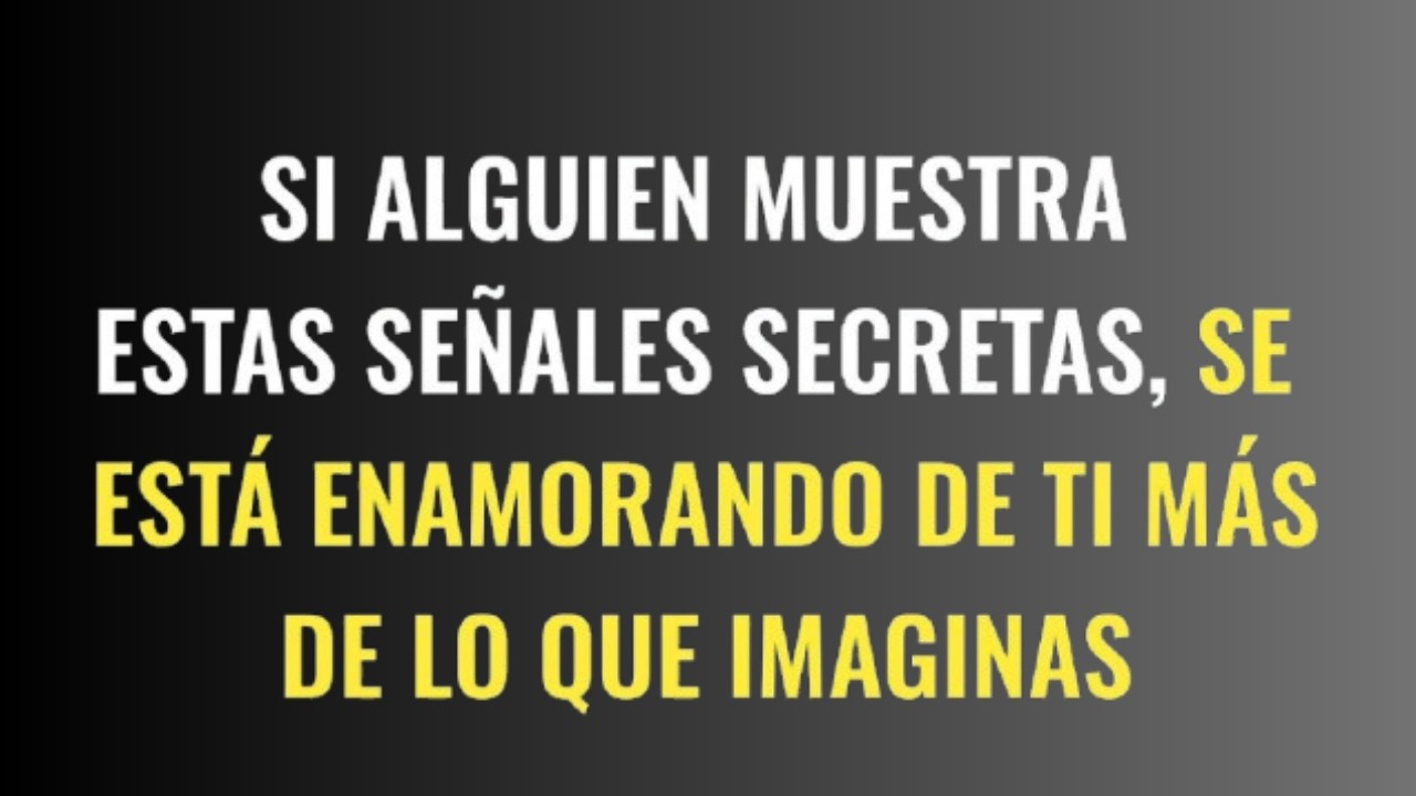 7 señales sutiles de que alguien se está enamorando de ti más de lo que imaginas