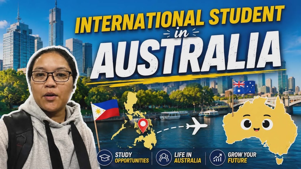 MOVING FROM THE PHILIPPINES TO AUSTRALIA AS AN INTERNATIONAL STUDENT! | just evel