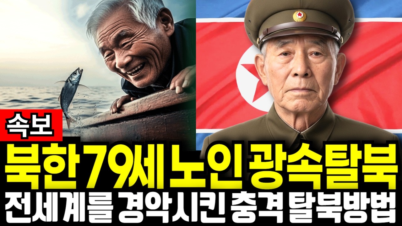 북한 79세 노인이 9시간만에 탈북에 성공했습니다! 아무도 그의 행방을 몰랐습니다 북한사연 탈북사연 북한이야기