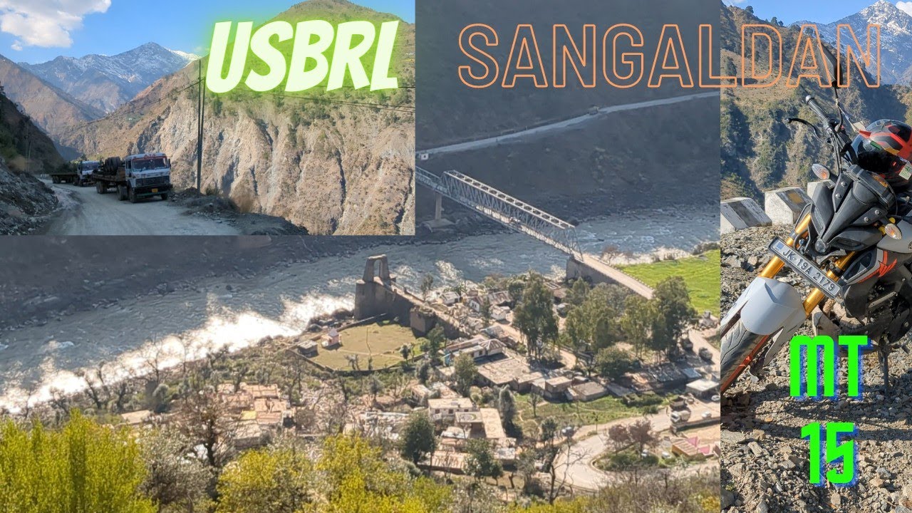 USBRL Project Update | Ramban to Sangaldan Railway Station | MT 15 on mountains🗻| Rail to Kashmir P1