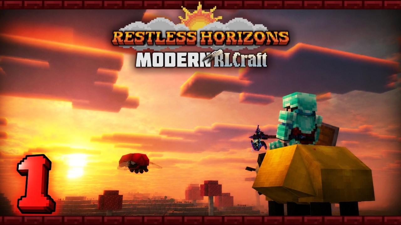 Loot, Fight, Die, & Repeat | Restless Horizons [Modern RLCraft] | EP - 1