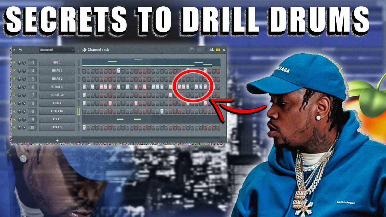 SECRETS TO PERFECT DRILL DRUMS | FIVIO FOREIGN FL STUDIO TUTORIAL 2020
