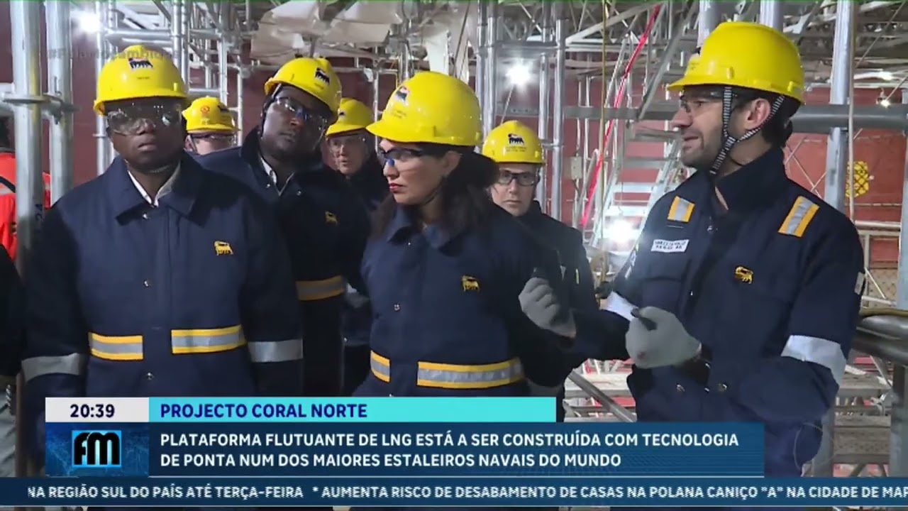 Construção da plataforma de gás Coral Norte na Coreia do Sul usa tecnologia de ponta @PortalFM24