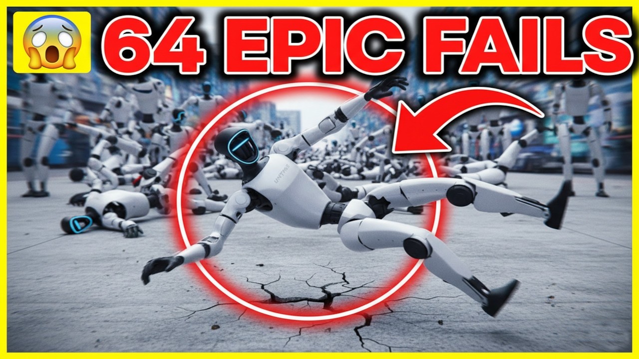 Robot FAIL - 64 Epic Moments