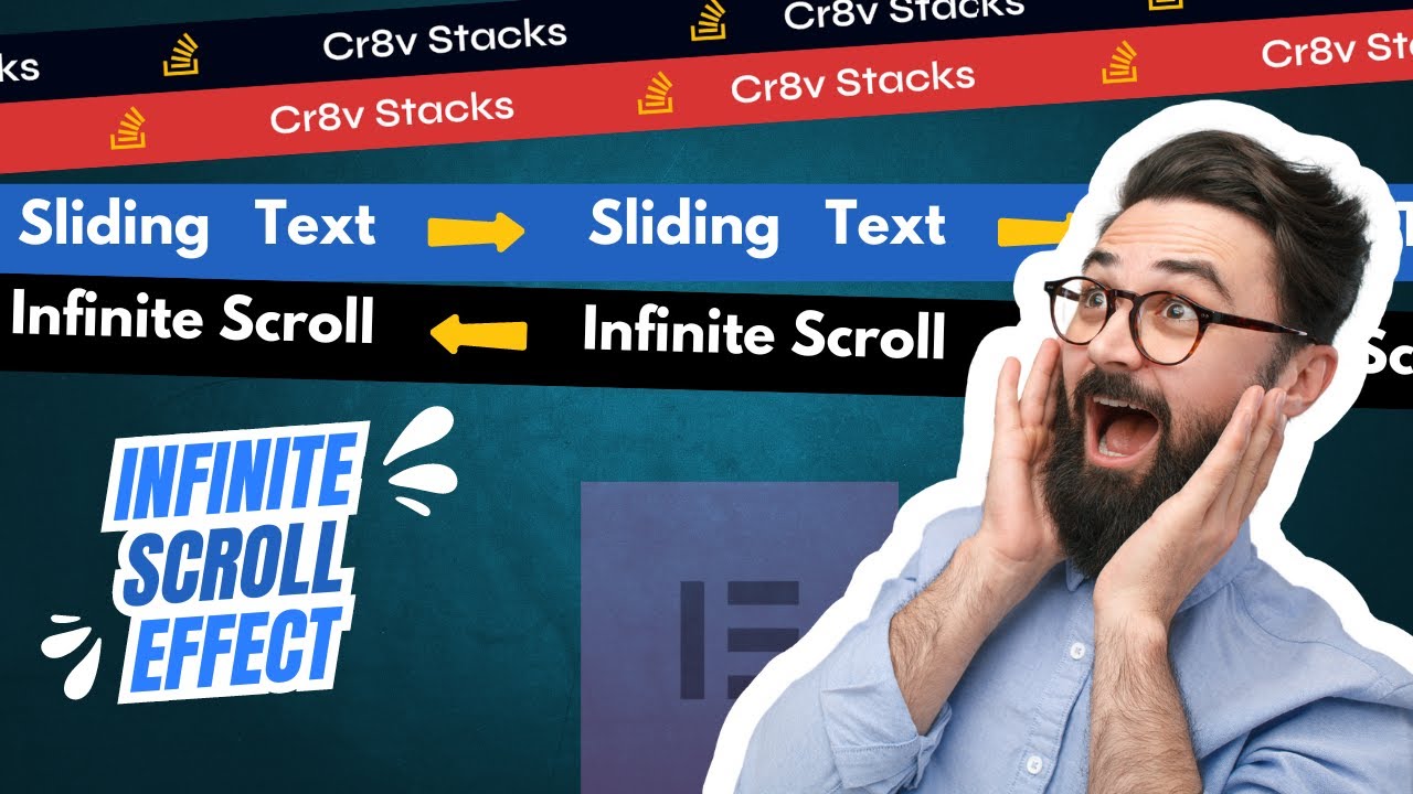 How to Create Infinite Scrolling Text/Marquee In Elementor (No Plugin)
