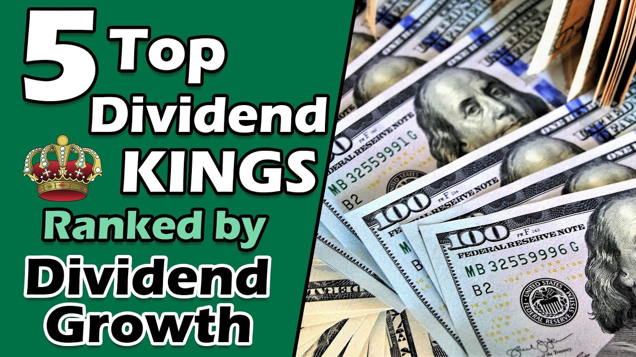 the 5 Dividend Kings Growing Their Dividends the Highest!