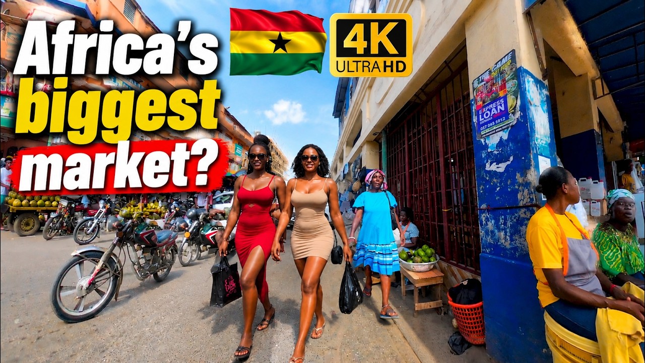 Welcome Africa&rsquo;s biggest market in Ghana Accra-Makola
