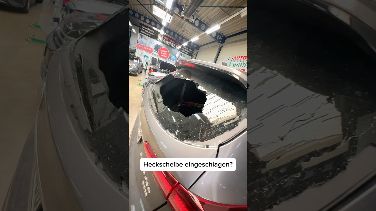 Heckscheibentausch bei Autoglas Hammer in aachen 
