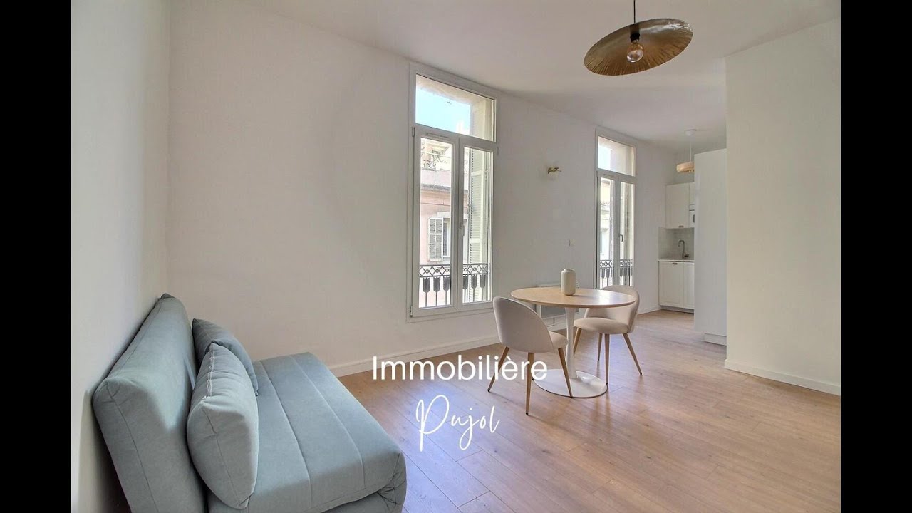 Location appartement T2 Marseille 13001 - Secteur Op&eacute;ra / Paradis - 40 m2 refait &agrave; neuf