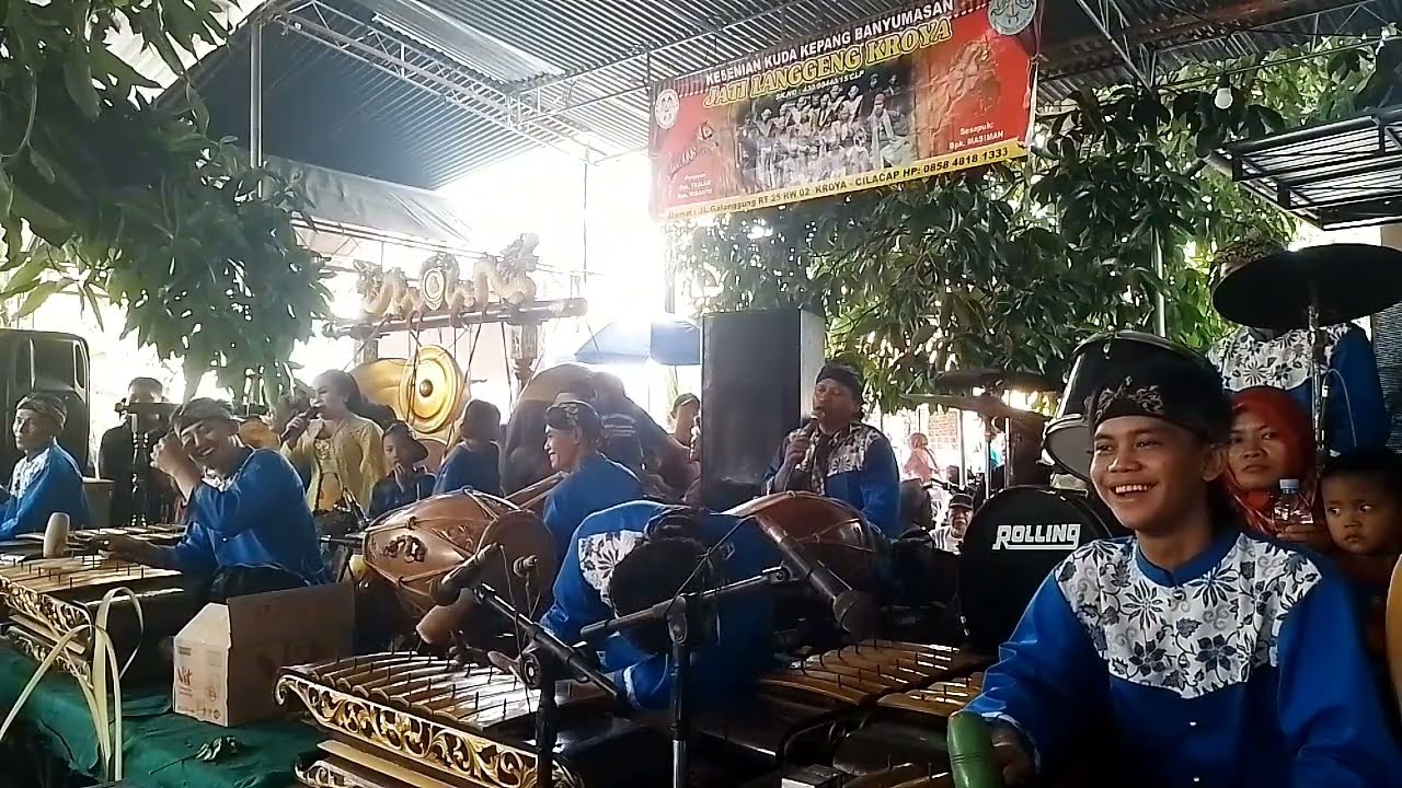 Siji Lima Ebeg Jati Langgeng di Padi Centra Kroya Cilacap