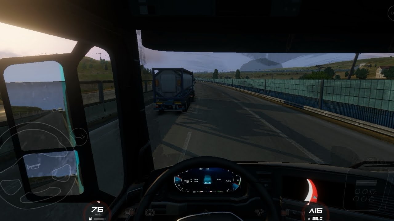 Ngebut Halus di Jalan Eropa 🚛 ❗ Trucker of Europe 3 Gameplay‼️