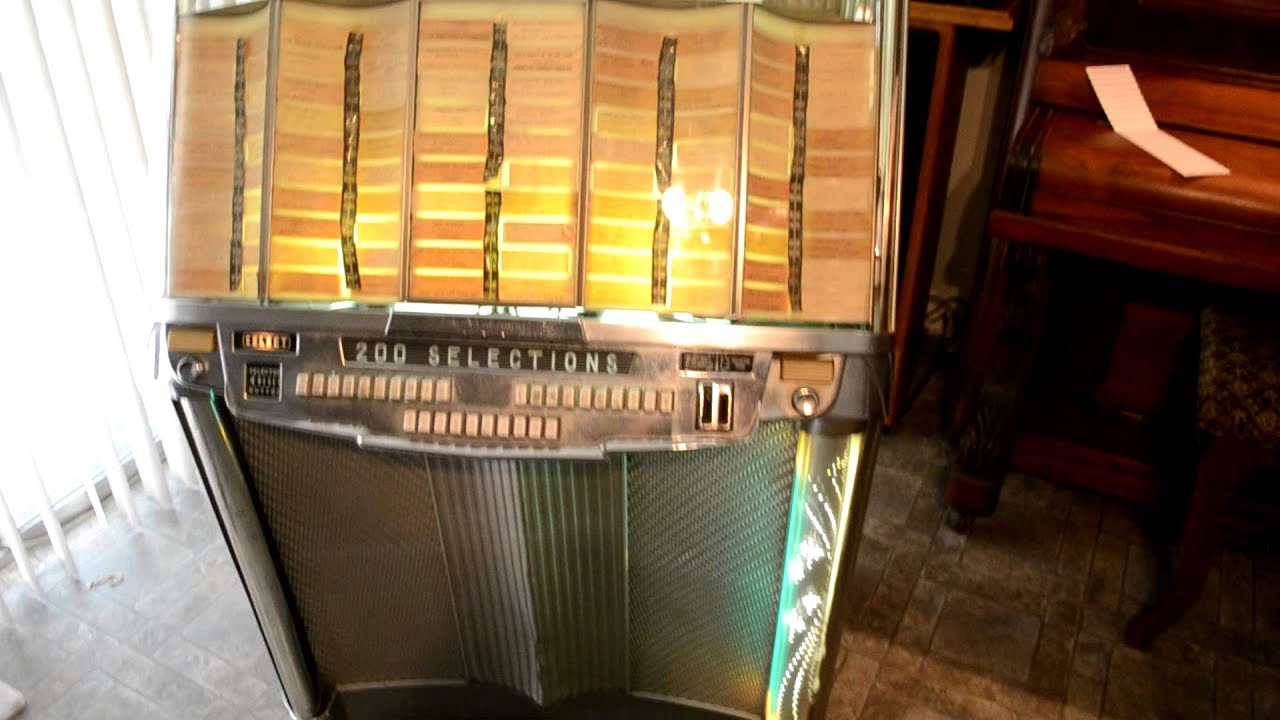 1956 Wurlitzer Centennial 200 Selection Jukebox