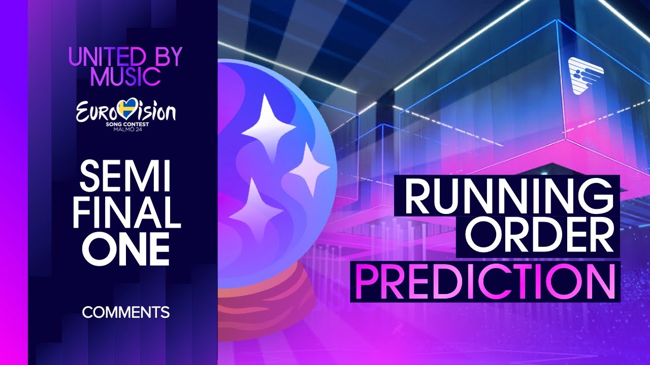 Eurovision 2024: Running Order Prediction (Semi Final 1)