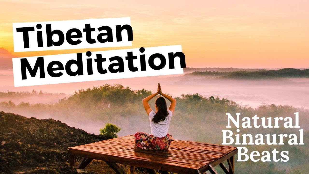 MEDITATION TIBETAN Bells and Tingshas BINAURAL BEATS Waves | Original biohacking sound from Japan