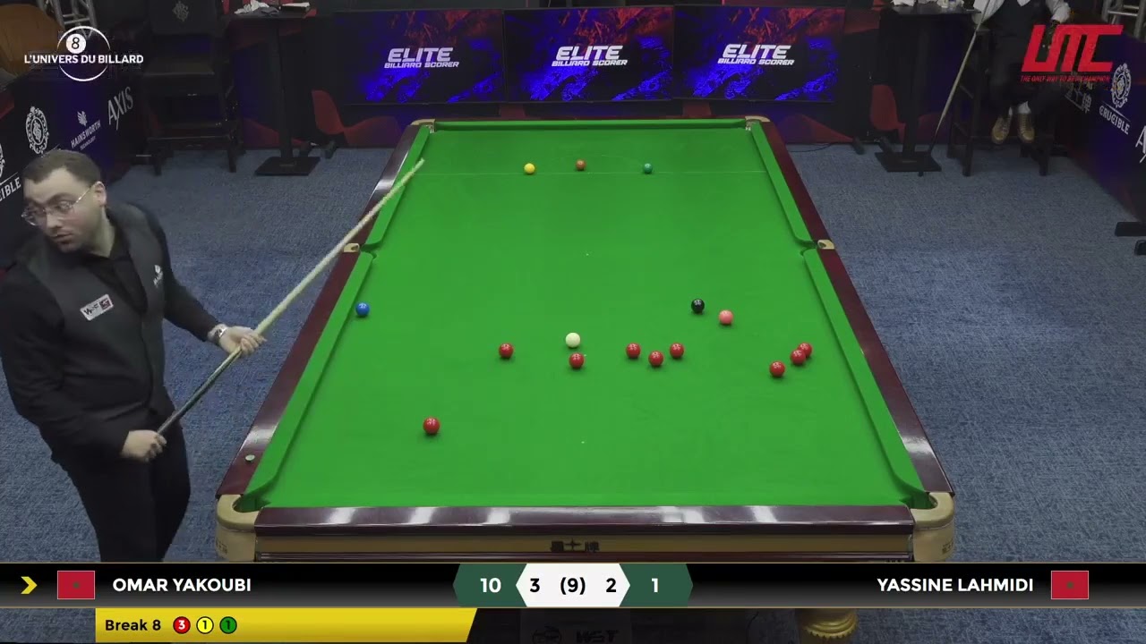 UTC Snooker 2025 Final – Lahmidi vs Yakoubi | Epic Match