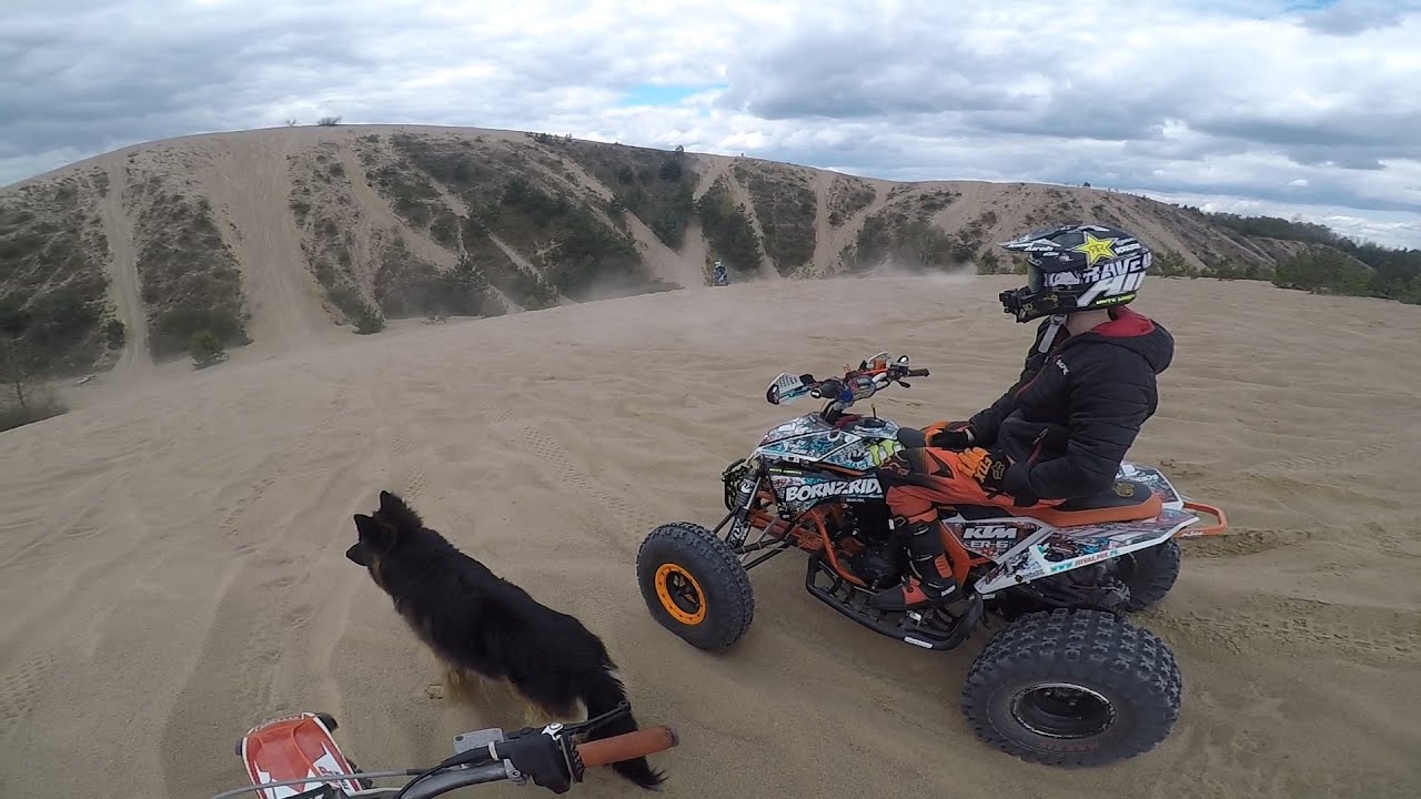 Żwirownia Uzdowo #2 // KTMer6 | KTM125sx || Jazda z ekipą
