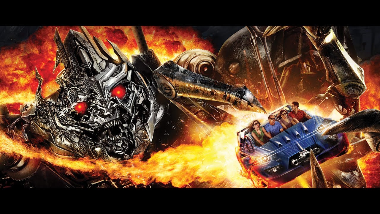 Transformers 3D Ride Universal Studios Singapore 2017