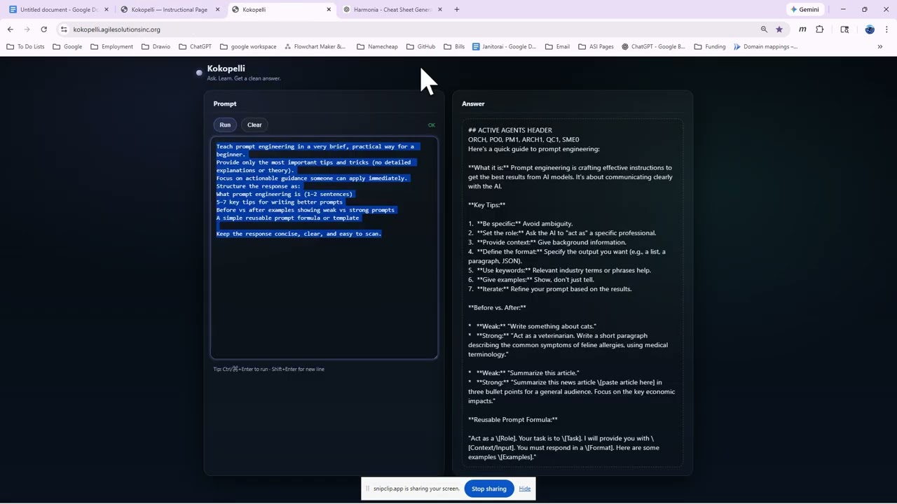 Kokopelli Demo and Instructions