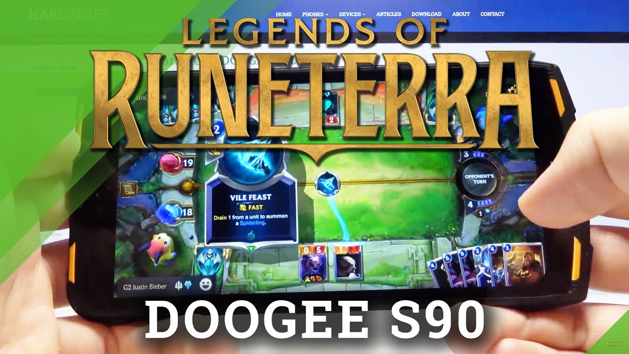 Legends of Runeterra Quality Checkup on Doogee S90 – Gameplay