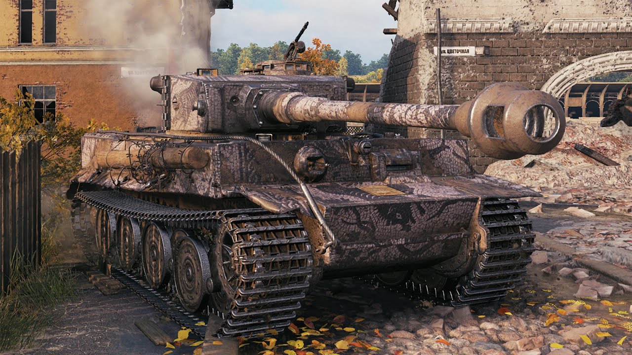 Tiger 1 • 5.1К УРОНА 11 ФРАГОВ • WoT Gameplay
