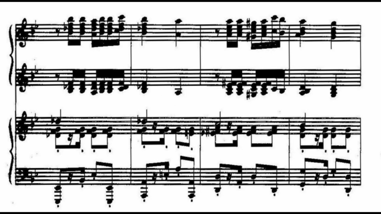 Vazha Azarashvili - sentimental Tango for 4 hands
